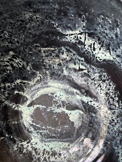 Beatrice Beato Wood Ceramic Bowl with Expressive Glaze by Beatrice Wood