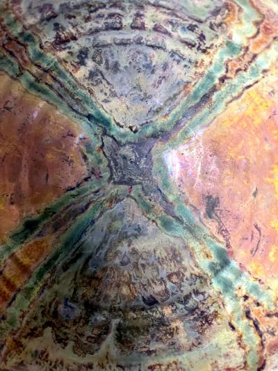 Beatrice Beato Wood Ceramic Lusterware Bowl with Metallic Glaze by Beatrice Wood