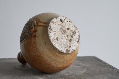 Beautiful 17th C Bartmann Jug Bellarmine Jug German Salt Glazed Stoneware