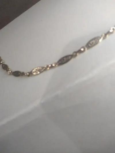 Beautiful 8in 14k Gold Made in Italy Tennis Bracelet