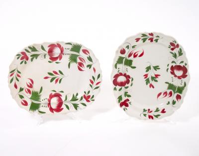 Beautiful American Adams Rose ironstone dinnerware Set