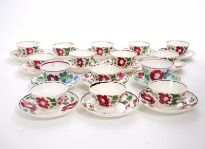Beautiful American Adams Rose ironstone dinnerware Set