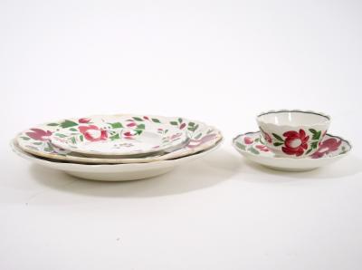 Beautiful American Adams Rose ironstone dinnerware Set