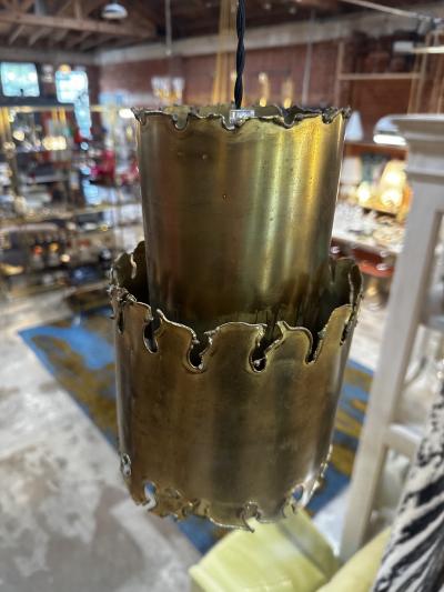 Beautiful Brass Pendant Italy 1950s