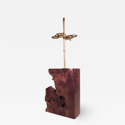 Beautiful Burl Table Lamp