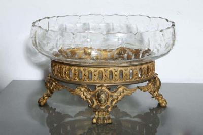 Beautiful Crystal Antique French Centerpiece