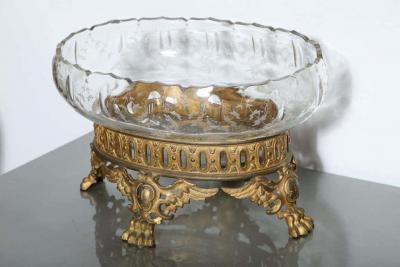 Beautiful Crystal Antique French Centerpiece