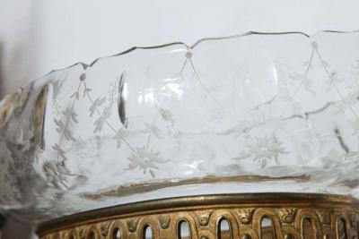 Beautiful Crystal Antique French Centerpiece