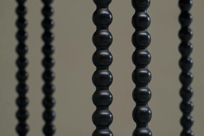 Beautiful Ebonized Bobbin Turned Baby Sutherland Table England Late 19th Century