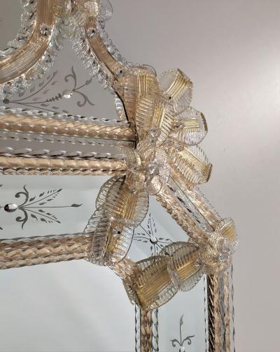 Beautiful Etched Mirror by Fratelli Tosi