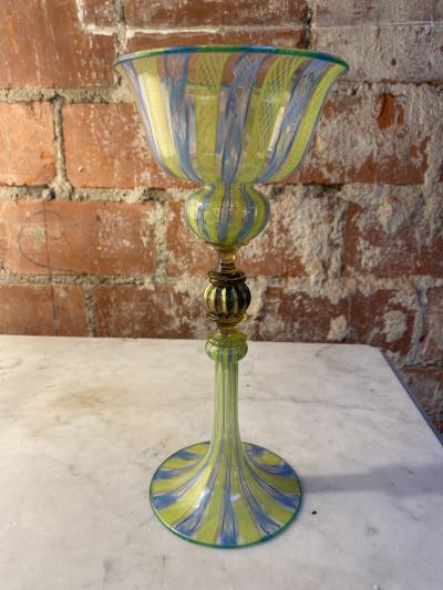 Beautiful Handcrafted Vintage Italian Glass Italy 1970s