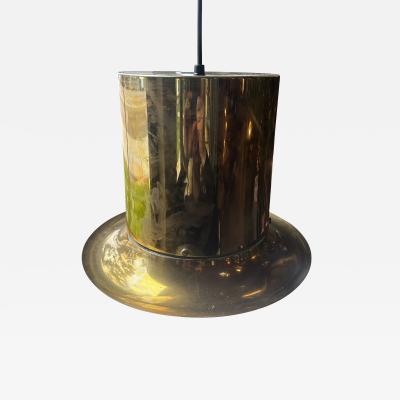 Beautiful Italian Brass Hat Pendant 1950