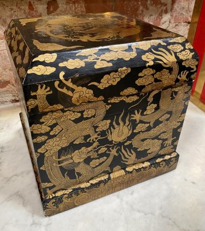 Beautiful Italian Decorative Big Box 1950