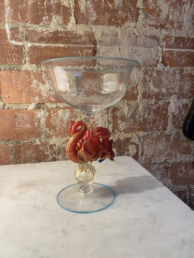 Beautiful Italian Murano Chalice 1970s