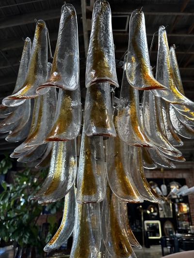 Beautiful Italian Oversize Murano Chandelier 1970s