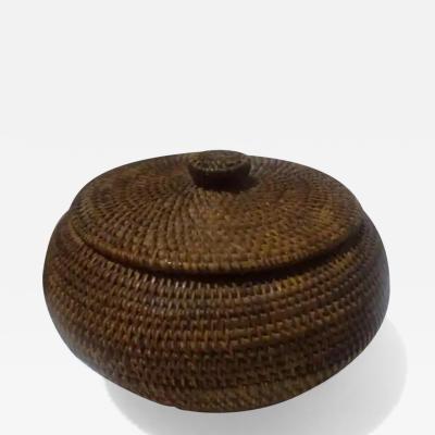 Beautiful Native American Hand Woven Basket