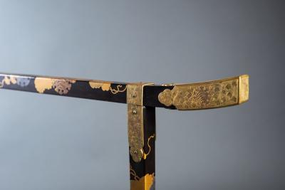 Beautifully Decorated Towel Rack for Tea Ceremony 