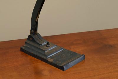 Beautifully Patinated Desk Lamp by Erpe Belgium 1930s