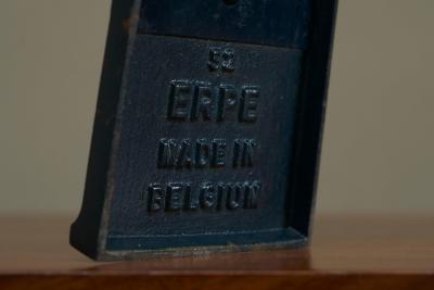Beautifully Patinated Desk Lamp by Erpe Belgium 1930s