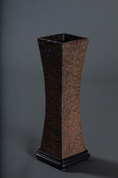 Beautifully formed Iron Vase