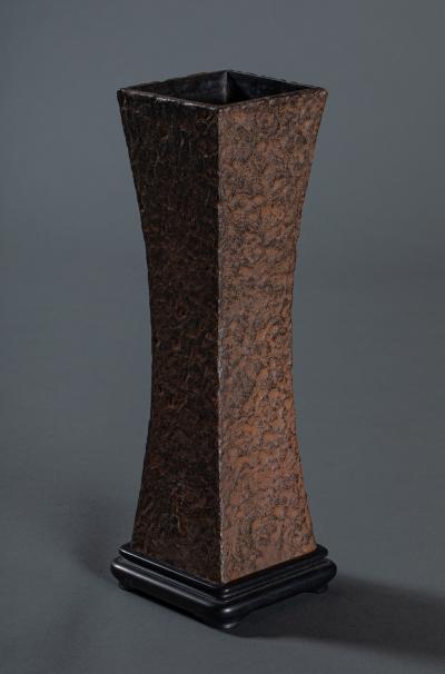 Beautifully formed Iron Vase