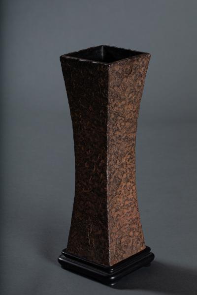 Beautifully formed Iron Vase
