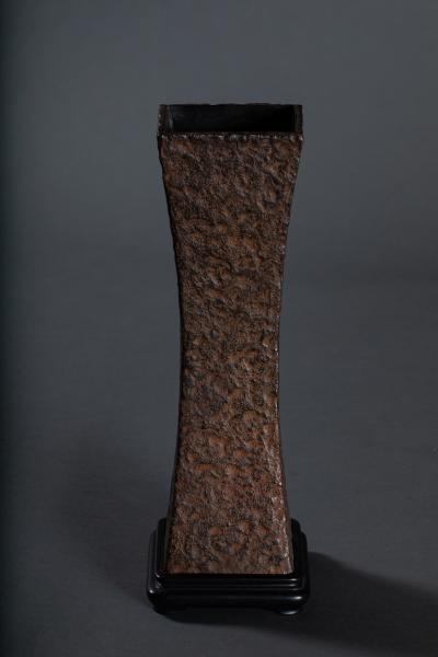 Beautifully formed Iron Vase