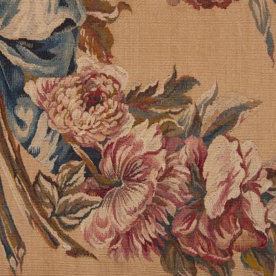 Beauvais Royal Manufacture A large and rare Louis XV period frame Beauvais tapestry panel