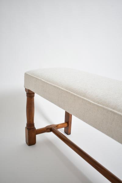 Beechwood piano stool 1910s 