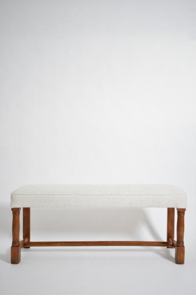 Beechwood piano stool 1910s 