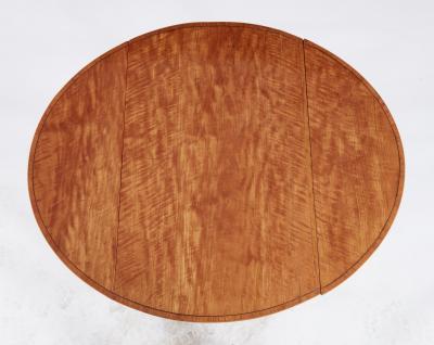 Beeswing Satinwood Pembroke Table