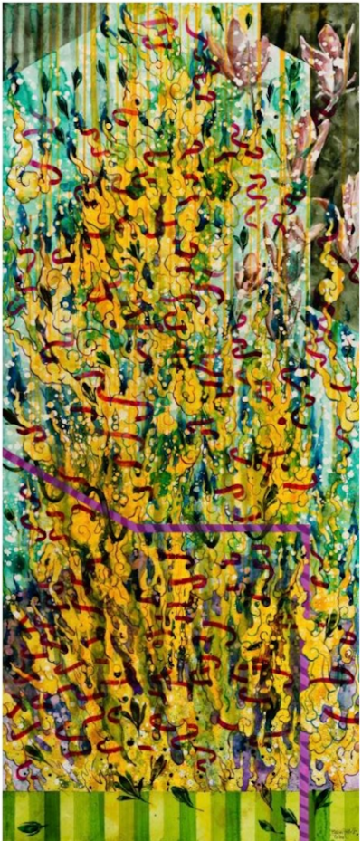 Behrang Samadzadegan Flames and Flowers No 2 2024