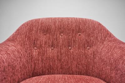 Bejra M bel Tibro Upholstered Armchairs Sweden 1960s
