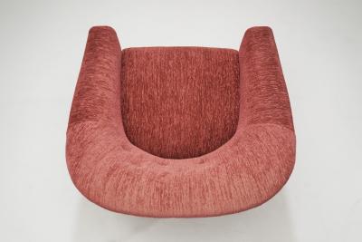 Bejra M bel Tibro Upholstered Armchairs Sweden 1960s