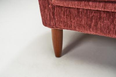 Bejra M bel Tibro Upholstered Armchairs Sweden 1960s