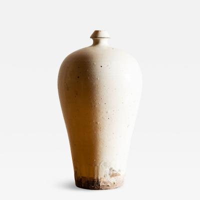 Belgian Contemporary Vase in Bisque Glaze 2018