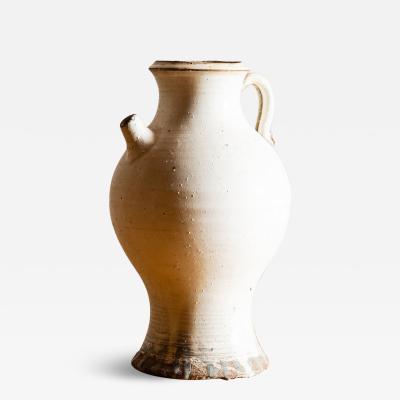 Belgian Contemporary Vase in Bisque Glaze 2018