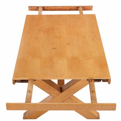 Belgian Oak Table C 1945 