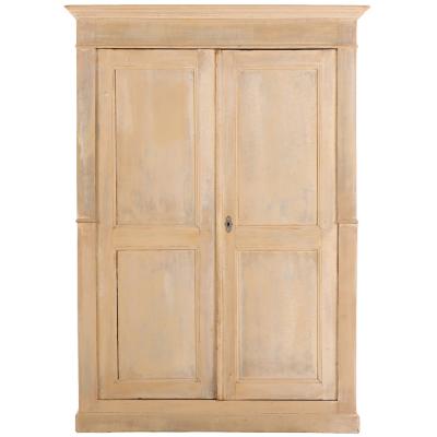 Belgian Painted Softwood Armoire C 1880