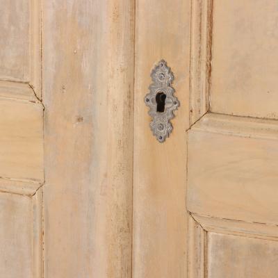 Belgian Painted Softwood Armoire C 1880