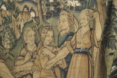 Belgian Style 17th Century Figural Tapestry