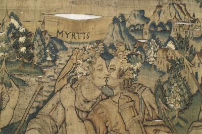 Belgian Style 17th Century Figural Tapestry