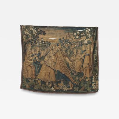 Belgian Style 17th Century Figural Tapestry