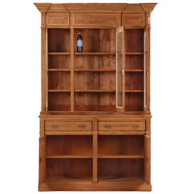 Belgian Two Part Pine Cabinet C 1900