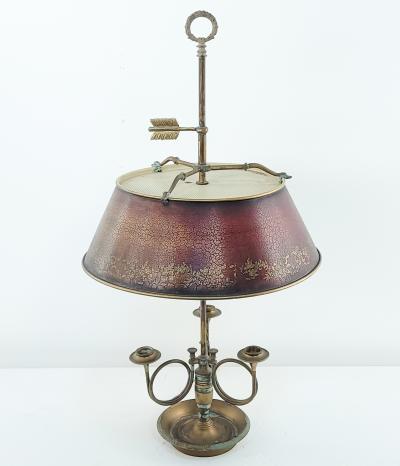Belle Epoque Bouillotte Lamp France circa 1900