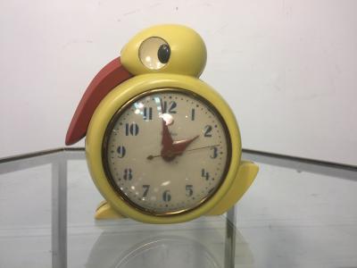 Belle Kogan RARE ART DECO QUACKER CLOCK DESIGNED BY BELLE KOGAN