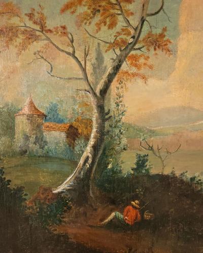 Belle poque Giltwood Mirror France circa 1900