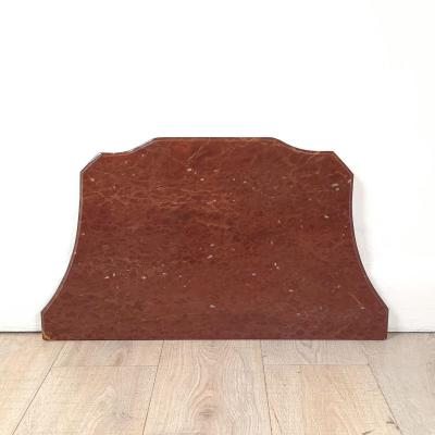 Belle poque Parquetry Two Drawer Chest with Red Marble France circa 1890