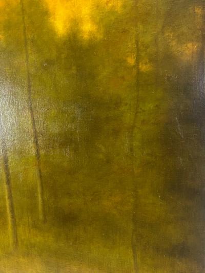 Ben Austrian MY GOLDEN GLOW LANDSCAPE PAINTING BY BEN AUSTRIAN IN SUMMER OF 1919