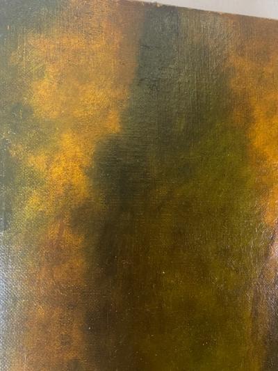 Ben Austrian MY GOLDEN GLOW LANDSCAPE PAINTING BY BEN AUSTRIAN IN SUMMER OF 1919